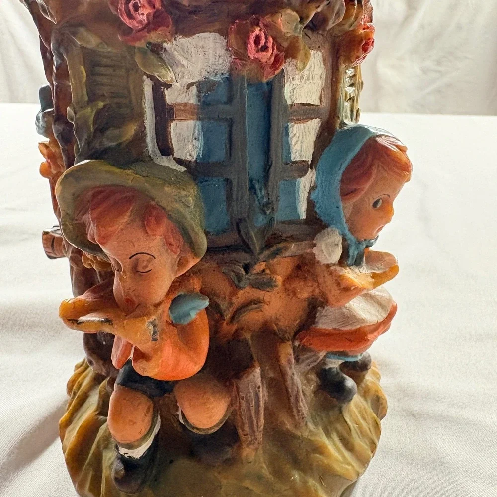 G\u00fcnter Kerzen Beeswax Candle Holder West Germany 8